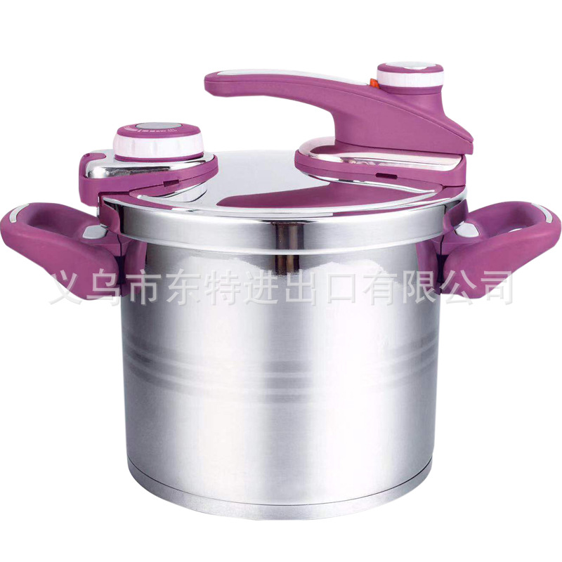 304 stainless steel pressure cooker, household gas induction cooker, universal pressure cooker, explosion-proof pressure cooker for export detail image 3
