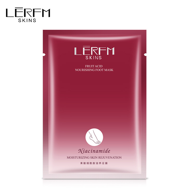 蓝尼芳可果酸烟酰胺滋养足膜 软化足部角质改善干燥粗糙 水嫩足膜|ms
