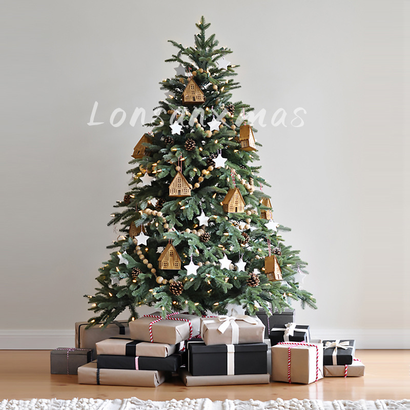 1,5 m decoración del árbol de Navidad hogar grande decoración de Navidad cifrado Internet celebridad decoración del árbol de Navidad 1,8 m paquete