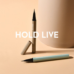 HOLD LIVE fine natural eyeliner waterproof and sweatproof long-lasting quick-drying film-forming liquid eyeliner pen HL390