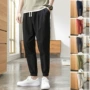 夏季宽松男士运动裤子
