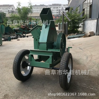 现货供应木材削片机 华新竹子打片粉碎机 平邑树木切片机
