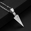 Necklace, arrow for beloved, long pendant for elementary school students, hair accessory, Japanese and Korean, mid-length
