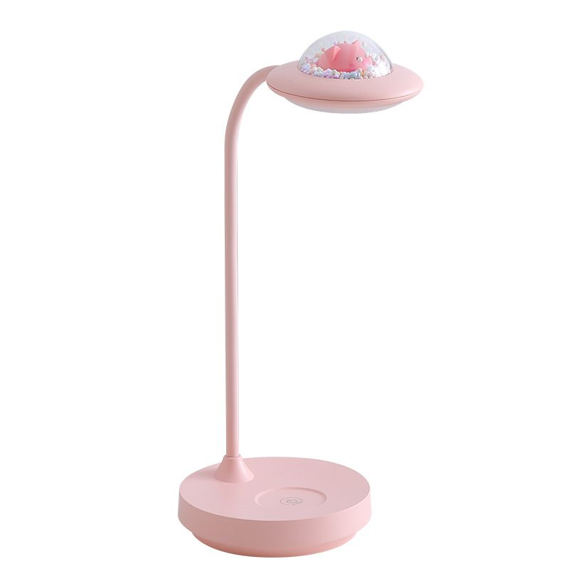 Creative LED space table lamp for bedroom, night light for bed