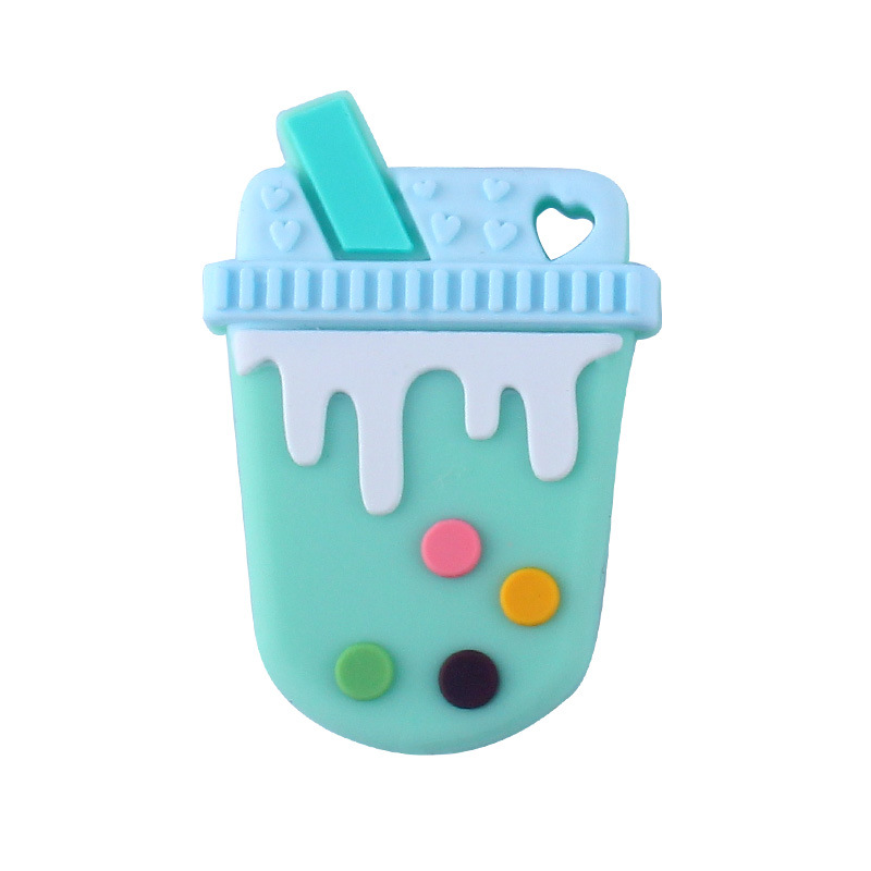 Directo de fábrica de calidad alimentaria de silicona Kaola teether perlas a granel Kaola joyería tesoro molienda teether perlas al por mayor