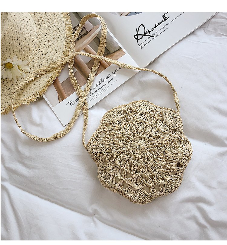 New Simple Hollow Portable Woven Shoulder Bag display picture 60