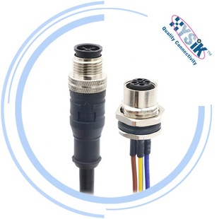 M12������Դ�B����3о4оS��T��L��ע�ܾ�����ˮIP67