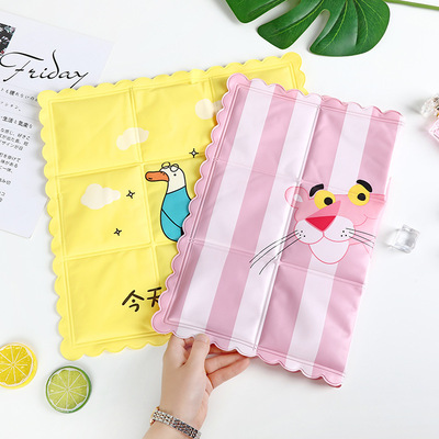 廠家直銷多功能夏季冰墊PVC坐墊椅墊學生可愛卡通汽車降溫冰涼墊