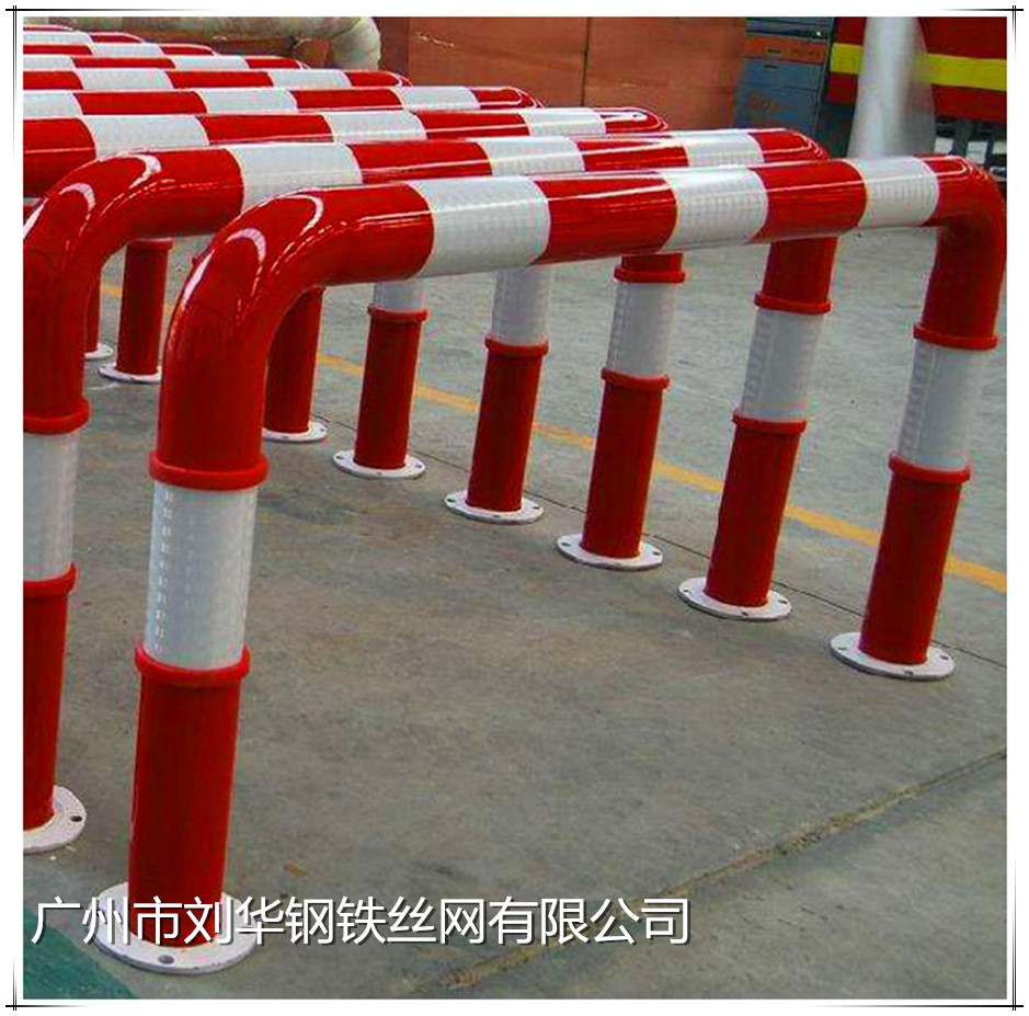 常年定做 加厚加强挡车器钢管 钢管定位器 停车场汽车防撞挡车杆