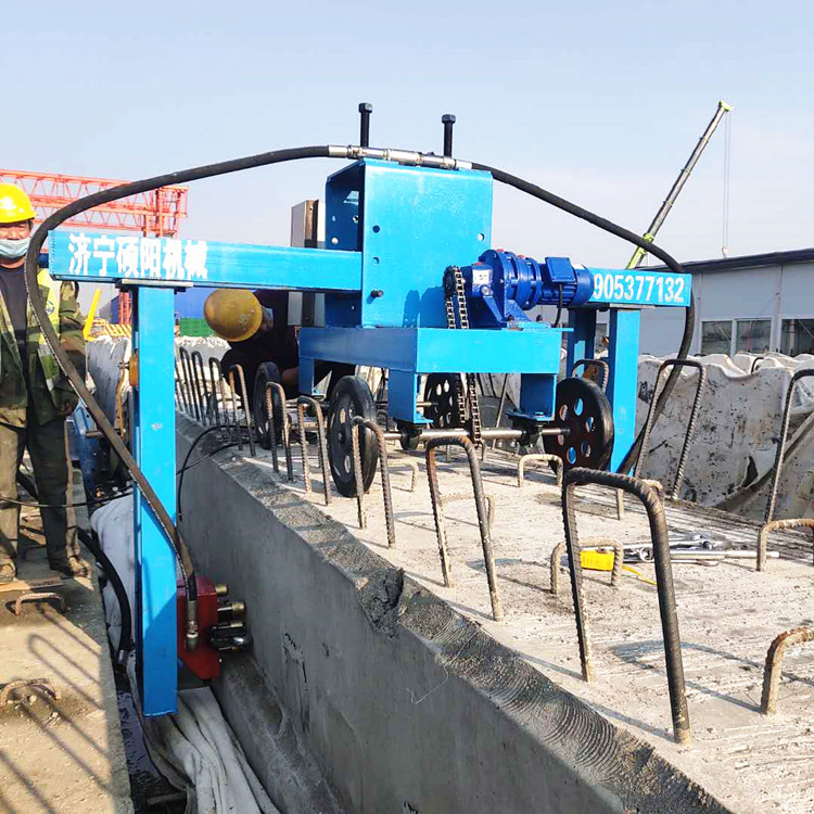 甘肃空心板凿毛机操作方法混凝土凿毛机柱子桥梁凿毛机厂家