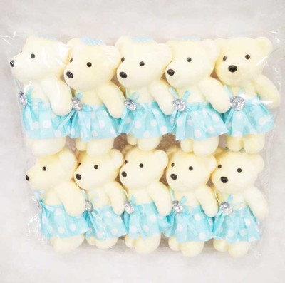 Oso de hielo 10 colores boda peluche juguete muñeca actividad pequeño regalo boda tirando muñeca de dibujos animados