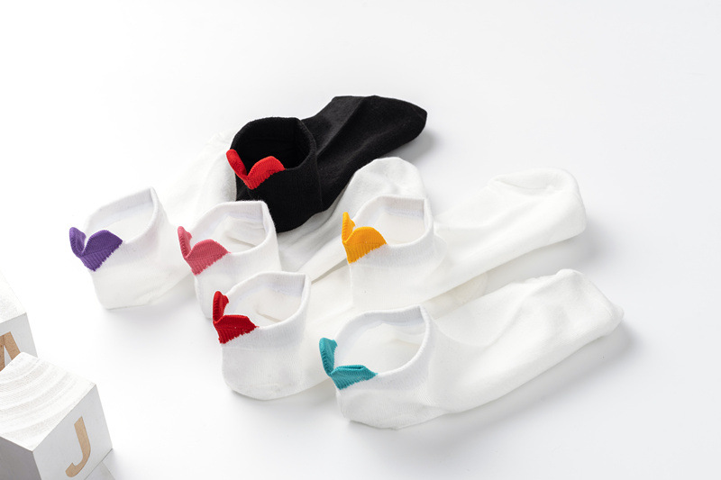 137g Weight Socks Classification Socks Lingerie Type Polyester Fabric Type A Pair Quantity Holiday, Daily Occasion Heart Shape Pattern Spring&Summer Season Women's Gender Casual, Simple Style Style Women's Casual Simple Style Heart Shape Polyester Ankle Socks A Pair 1