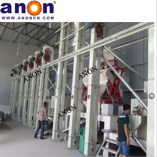 ANON品牌 20-100吨每天小产量可选 全套清理去石分级抛光色选装袋