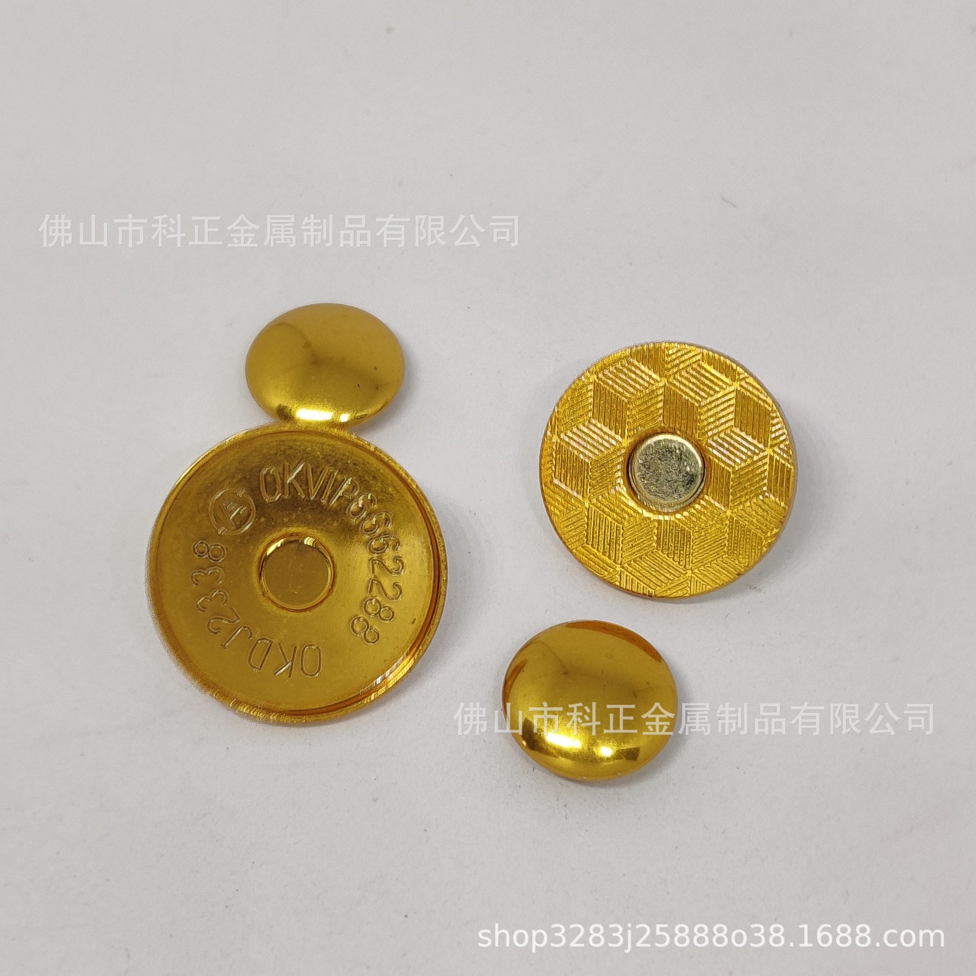 现货 厂家直销 超薄全盖双撞钉磁钮14mm 18mm 品质保证-阿里巴巴