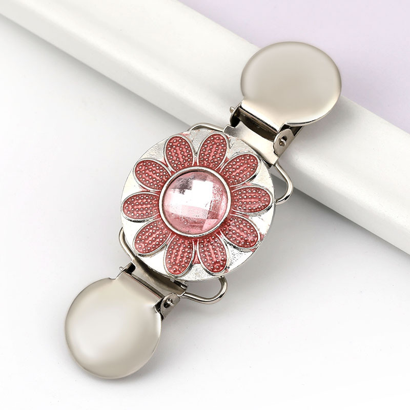 P 고대 실버 붉은 꽃