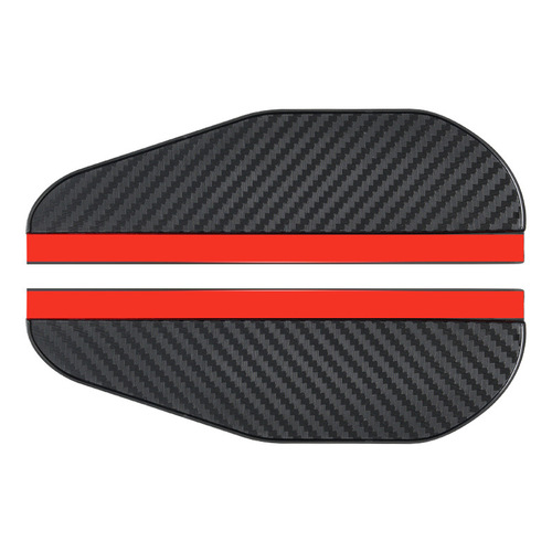 New universal carbon fiber rain shield, hydrophobic, durable, anti-glare rain shield, easy to install, car rearview mirror rain shield