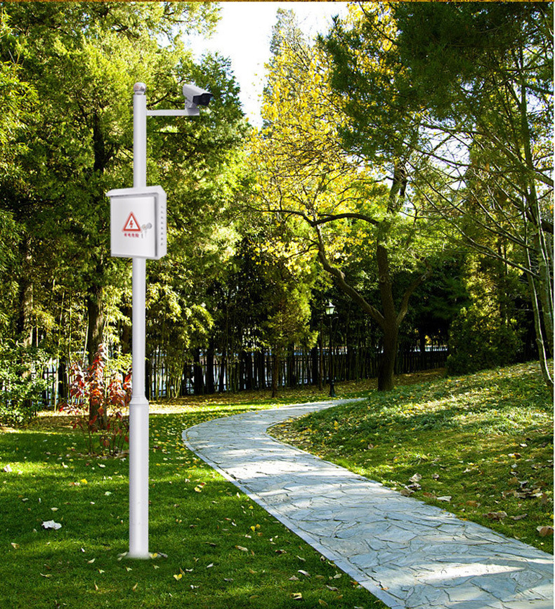 监控4.5米加厚组合立杆道路村道小区门口园林安防工程可定制加工