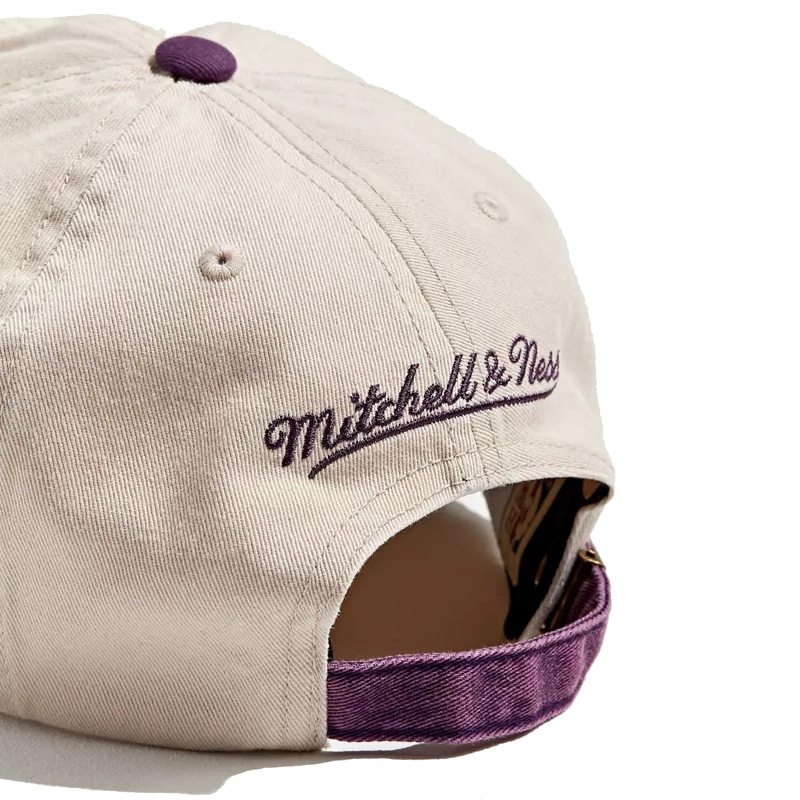 Washed cotton baseball cap with 3D embroidery and edging logo, exported to Europe and America, retro contrast color soft duck tongue