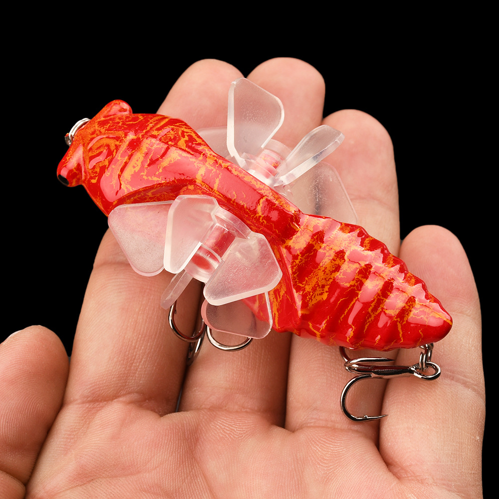 Lifelike Cicada Baits Hard Haits Fresh Water Bass Swimbait Tackle Gear