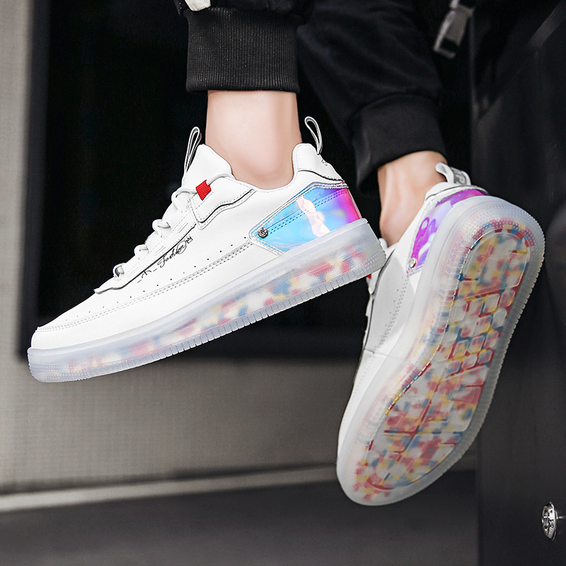 四季大码迷彩底小白鞋时尚休闲运动鞋升级版潮流舒适鞋厂家批发