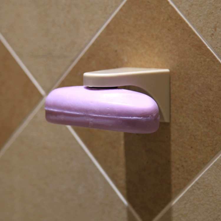 Wall-mounted soap box, bathroom sink magnetic soap rack, Comboli creative home soap rack