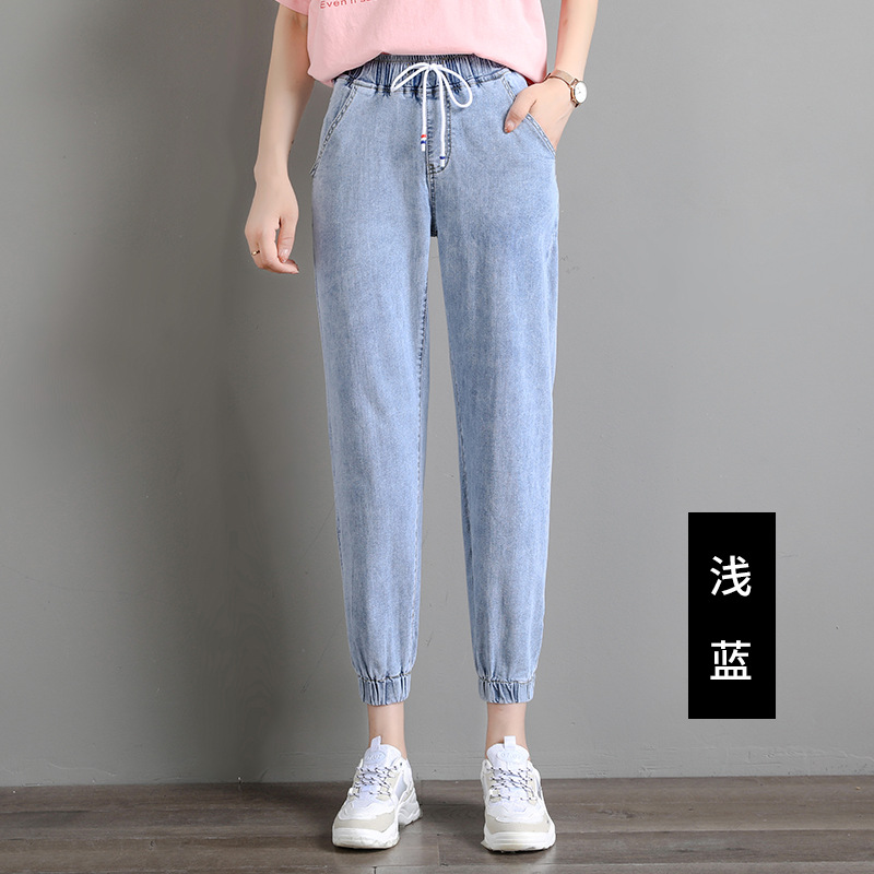 Pantalon léger femme en cow-boy - Ref 3430176 Image 6