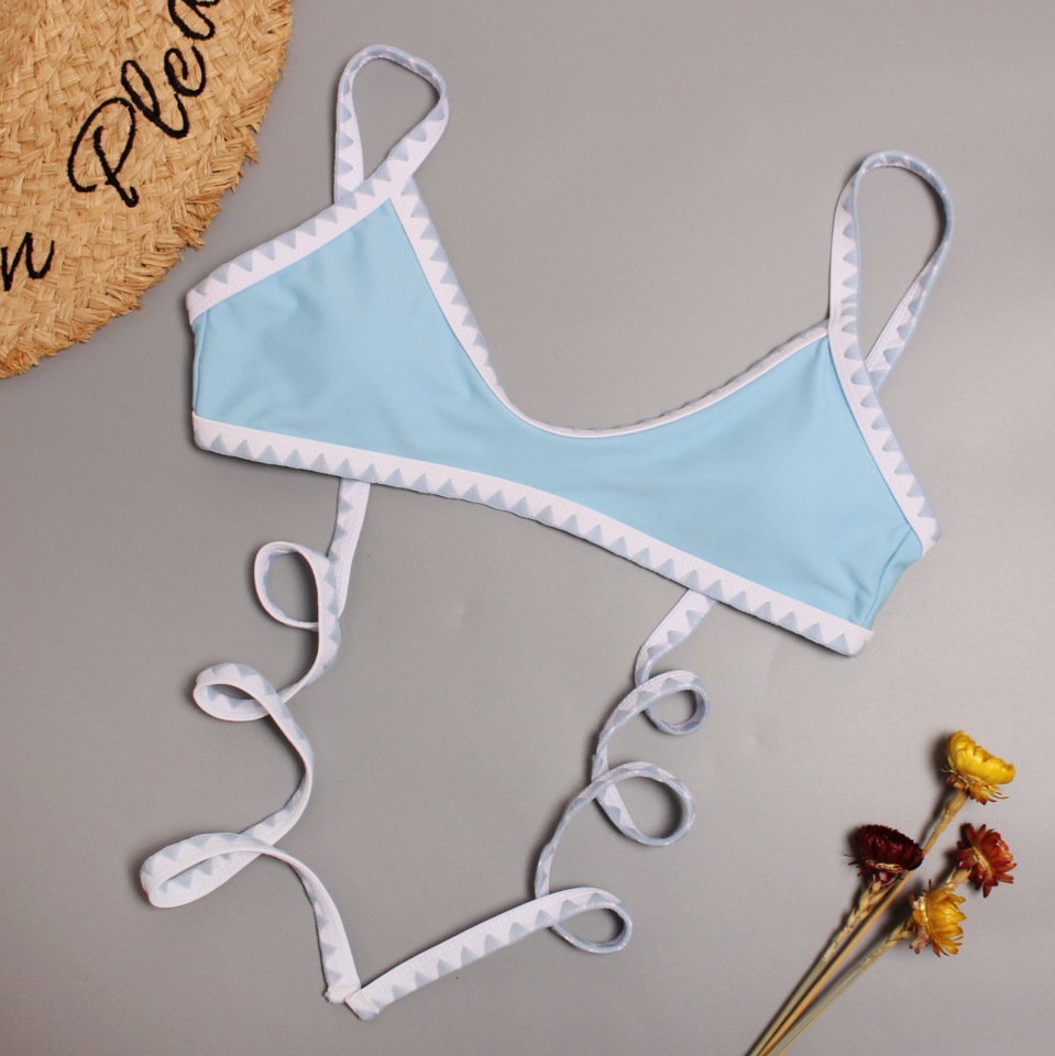 sexy color matching bikini  NSHL25554