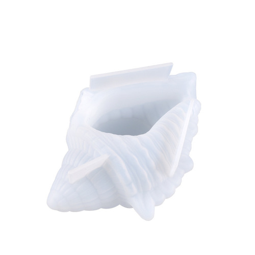 Poppy diy crystal glue mold creative conch storage box silicone mold manufacturer wholesale