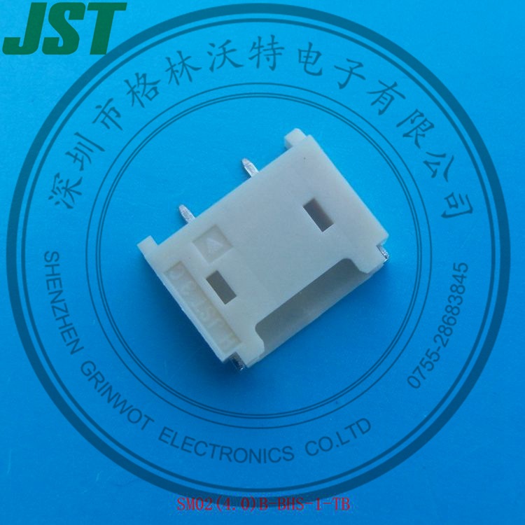 供应SM02(4.0)B-BHS-1-TB针座，4.0间距，JST原厂正品。