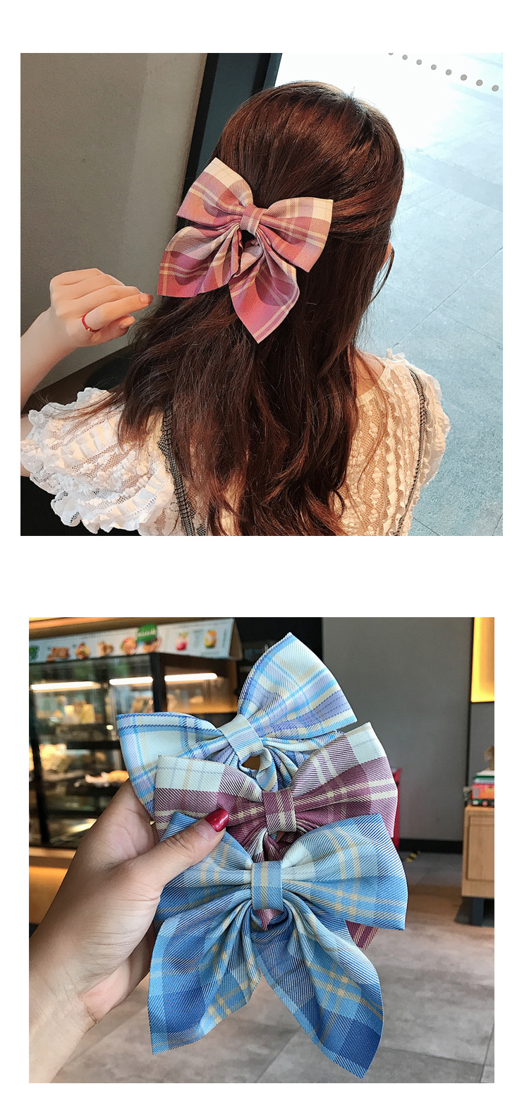 Uniform College Style Bow Tie Hairpin Bow Tie Hairpin Wholesale Nihaojewelry display picture 3