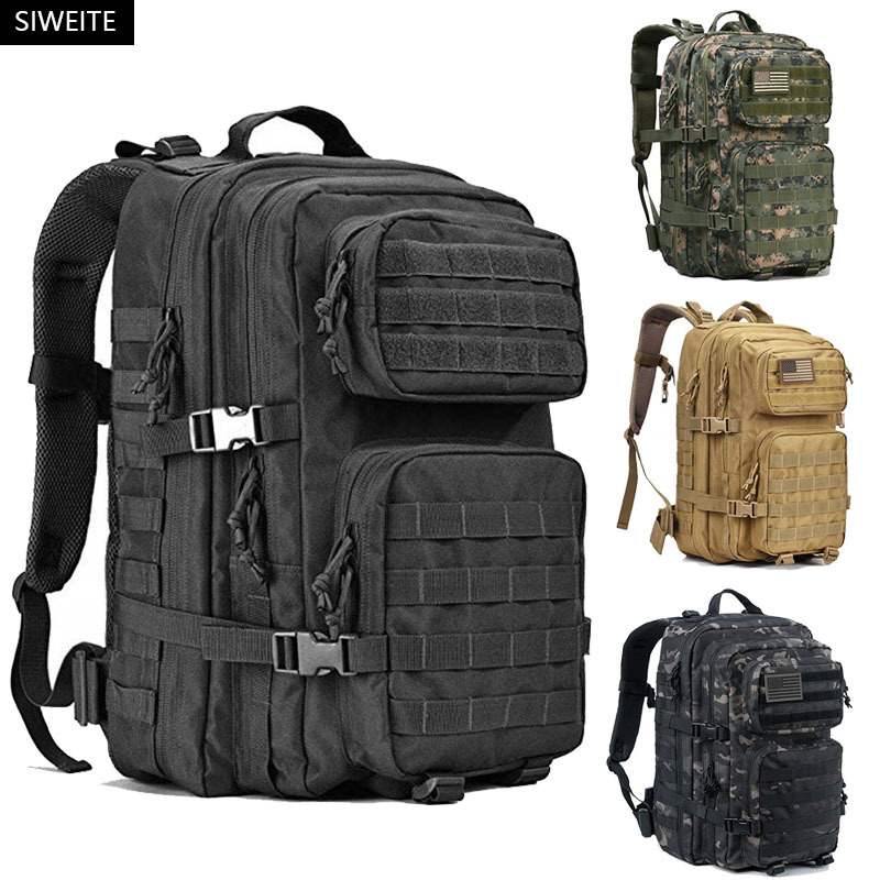 Outdoor 3P attack tactical camping mommy large capacity backpack, sports cycling bag, camouflage bag_voghion.com