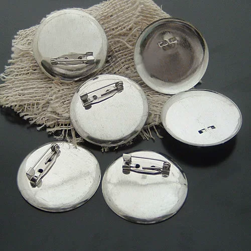 Accessory, accessories, brooch, pin, material handmade, diameter 13/19/23/29mm, 13/19/23/29mm