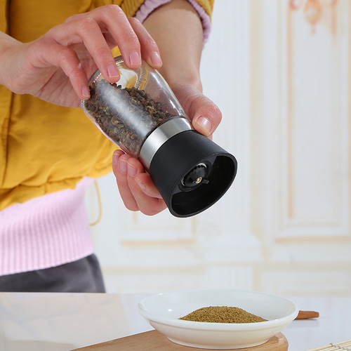 Pepper Grinder, Manual Pepper Mill, Home Kitchen Nutmeg Black Pepper Grinder