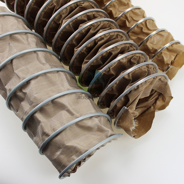 抗腐蚀风管耐酸碱腐蚀风管耐高温伸缩软管高温通风管