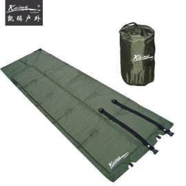 凯玛工厂 单人充气垫 户外野营/露营垫 九点带枕可拼接海绵睡垫