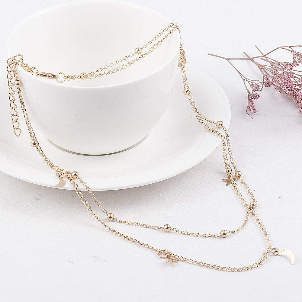 Crescent Star Necklace 2