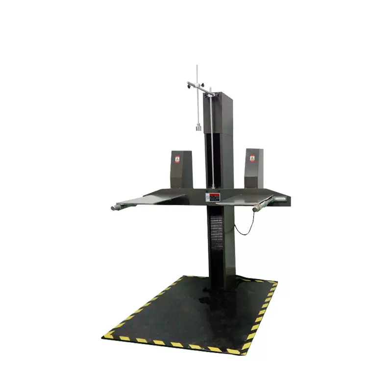 厂家直供双臂双翼数显调宽自由跌落试验机包装袋包装件跌落测试台