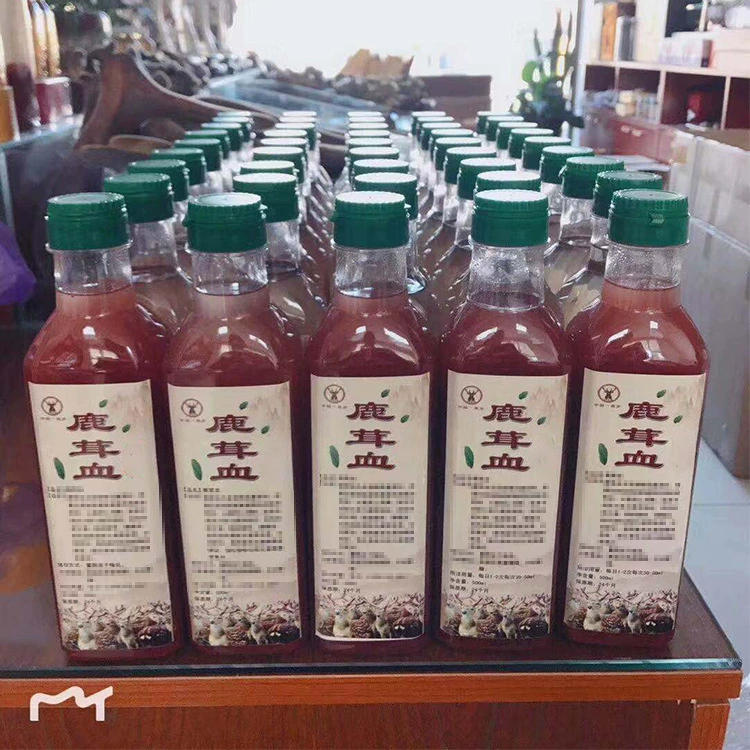   Вино Jilin с кровью оленя, кровь с рогами оленя, кровь с рогами оленя, бутылка с кровью оленя, один фунт из рога оленя, Прямая доставка