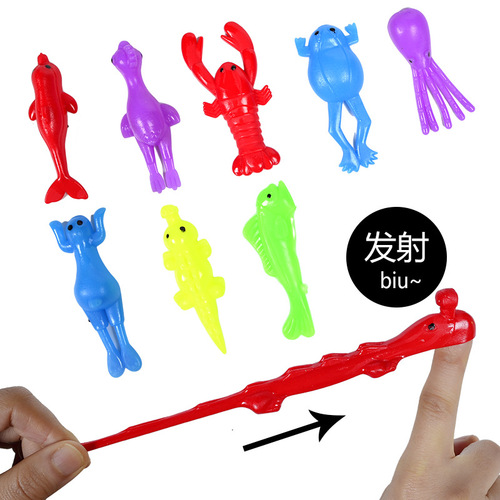 Cross-border best-selling stretchable yellow person yellow figure creative TPR stress-relief toy half-fold soft rubber venting figure
