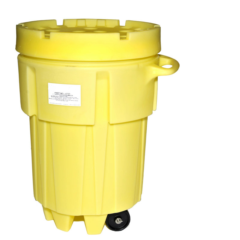 供应95加仑移动式泄漏应急桶KIT99防化桶JESERY周转桶防泄漏套桶