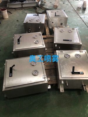Dry fog control box Water and gas distribution box