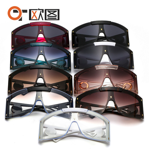 Classic Fashion Women's Sunglasses Trendy Fashion Sunglasses Large Frame Sunglasses