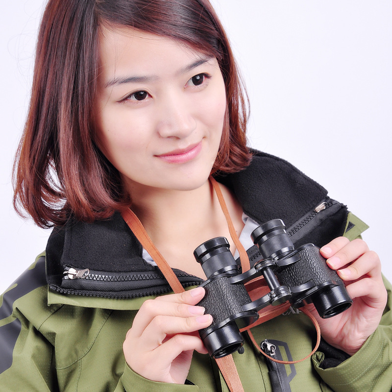 批发08式专用6x24高倍高清专用袖珍双筒望远镜军规1000非红外夜视
