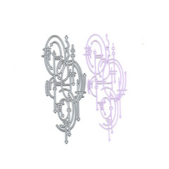 Scrapbooking DIY Cutting Dies, Carbon Steel Dies, Brain-Teasing Flower Pressing Dies, Mechanical Dies Model 01