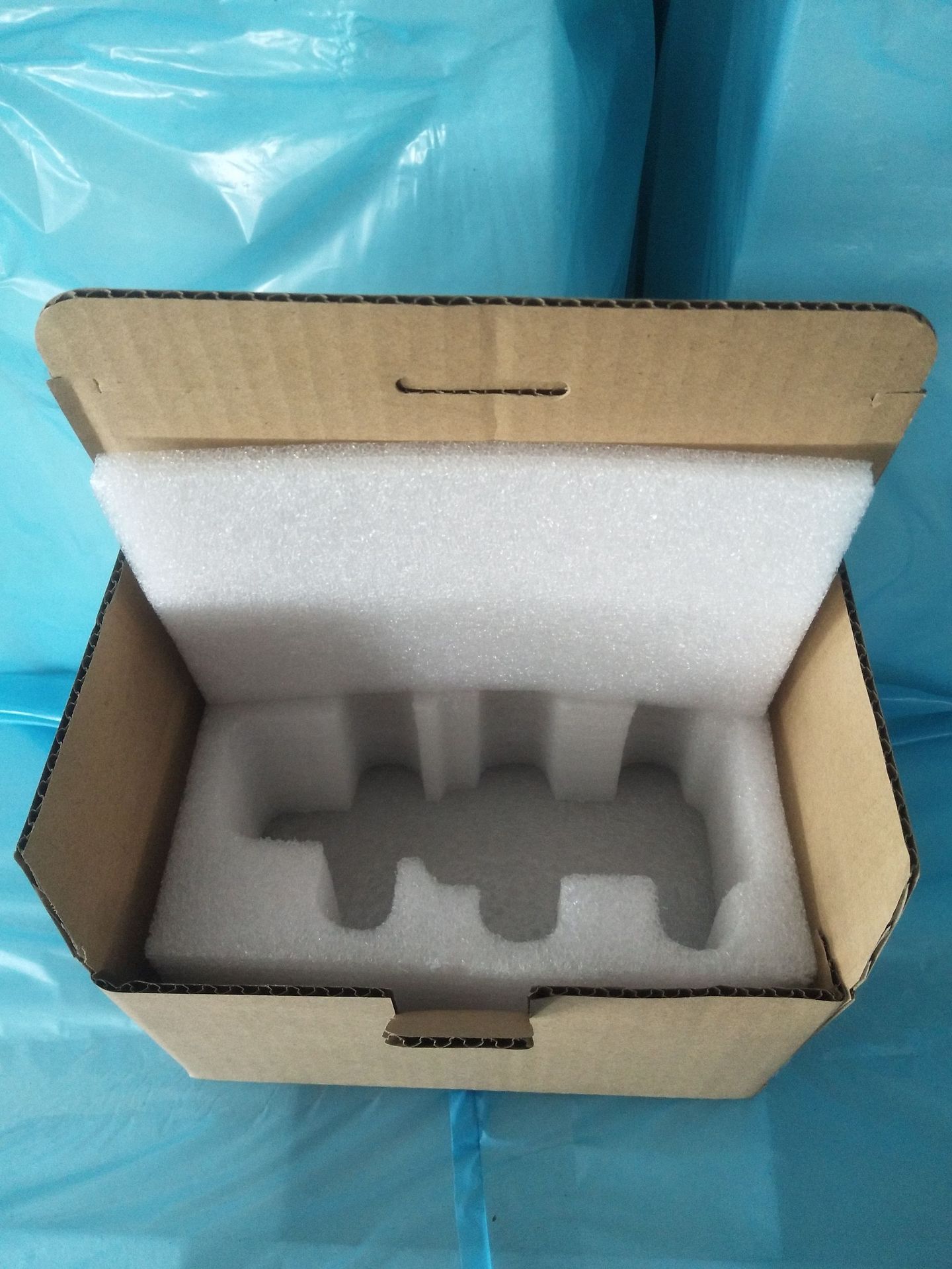 珍珠棉纸盒单包装