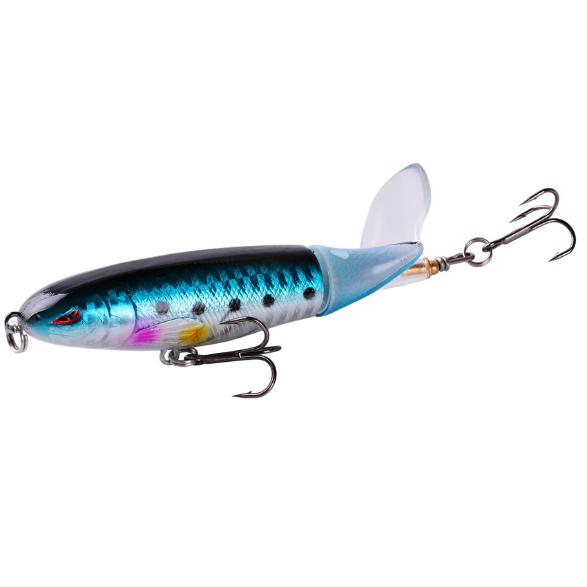 Floating Whopper Plopper Fishing Lures 6 Colors Hard Plastic Baits Bass Trout Fresh Water Fishing Lure