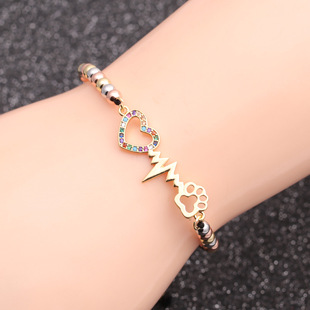 �W�������Ʒ  �~΢��ʯ�����_ѾLOVE���  chain bracelet