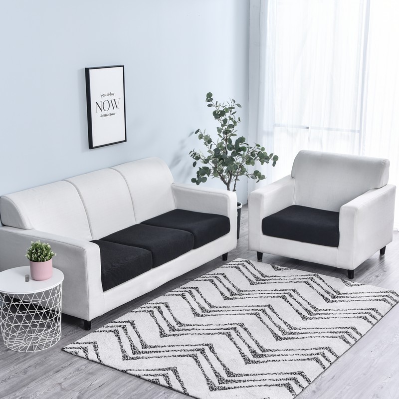 Nordischer Samt Sofaüberzug Elastisch Für Chaiselongue Bezug_voghion.com