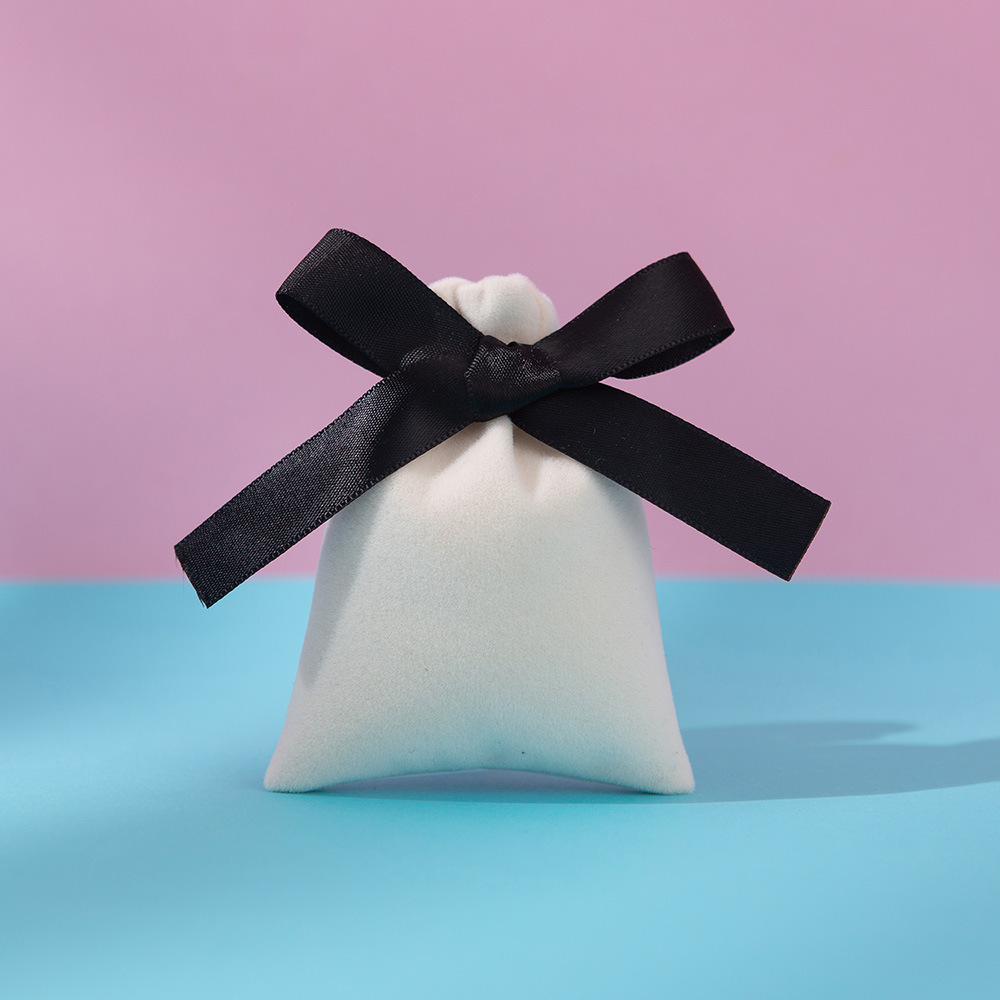 Bolsitas de terciopelo con cordón para joyas o regalos, personalizables con LOGO, ideales para empaques y obsequios