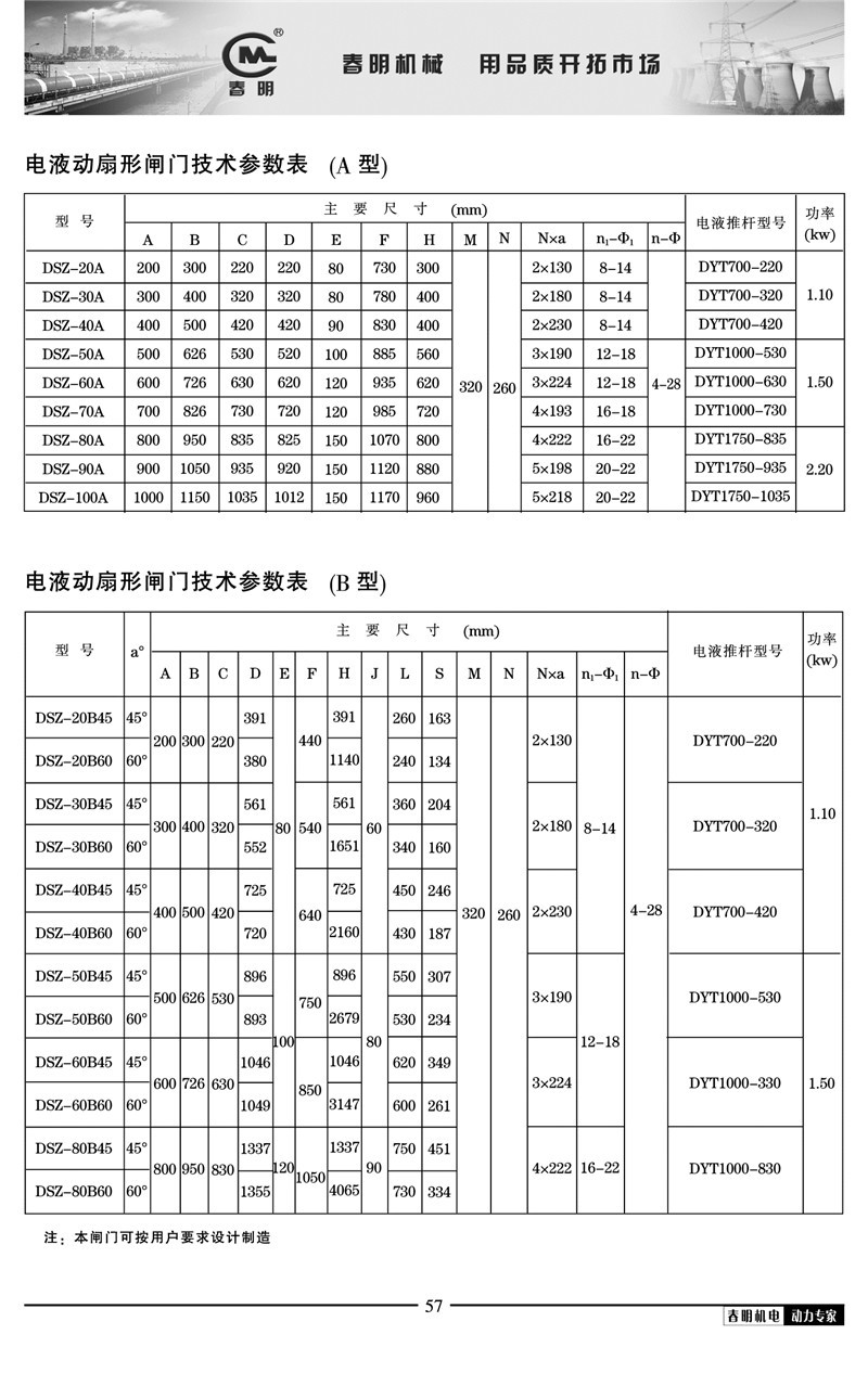 电液动扇形闸门 电液推杆扇形闸门 电液动扇形闸门卸料器放料阀